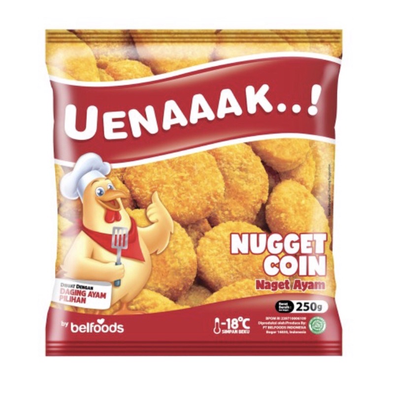 Jual Belfoods Nugget Ayam Coin 250gram | Shopee Indonesia