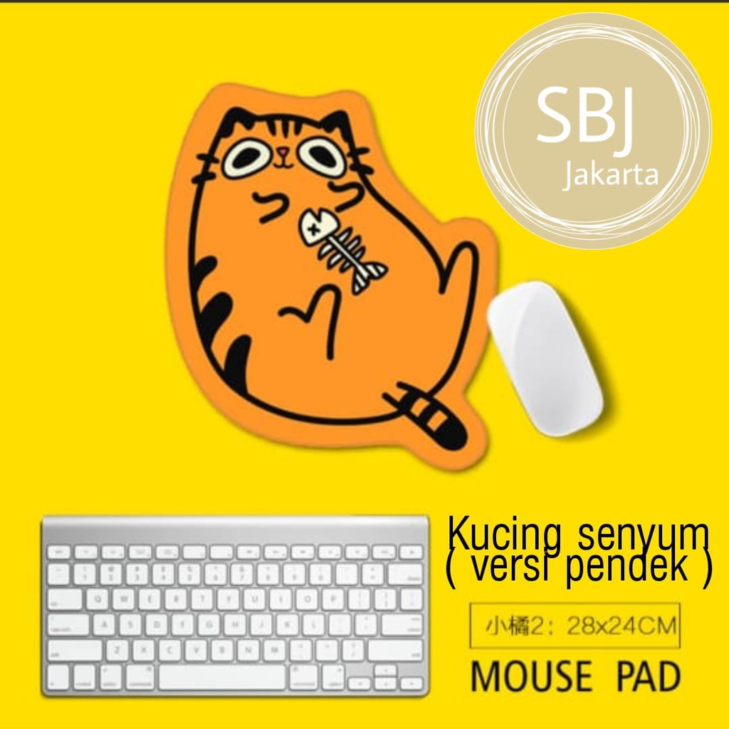 Mouse Pad Korea Premium Tebal kualitas Top Anti Slip Motif Kartun SB01