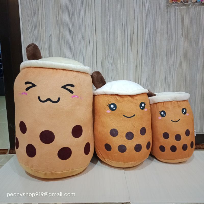 Boneka Boba pink lucu murah L