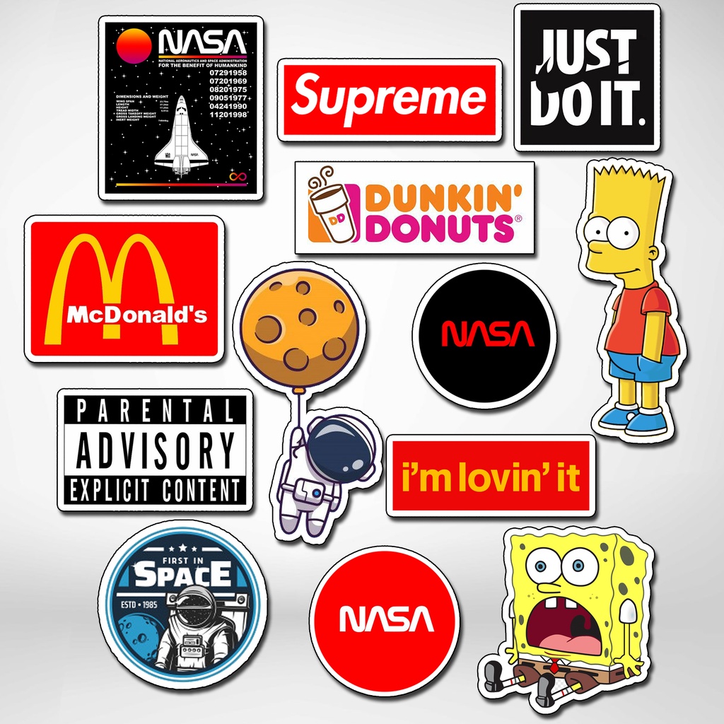 

Stiker / Sticker Aesthetic Bahan Vinil Waterproof Laminasi Doff stiker Untuk Case Handphone Laptop Helm Dan Lainnya