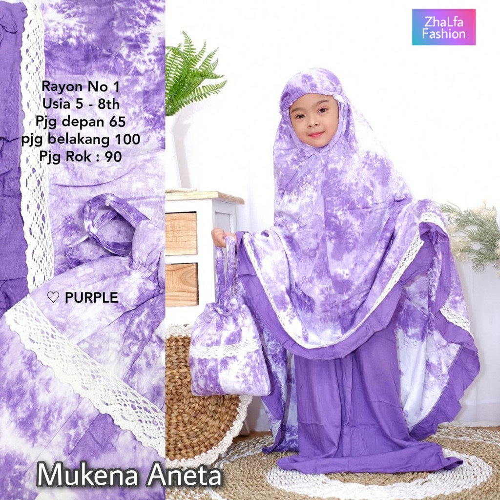 mukena anak umur 8 tahun / mukena anak / mukena anak perempuan / mukena anak umur 5 tahun /   mukena