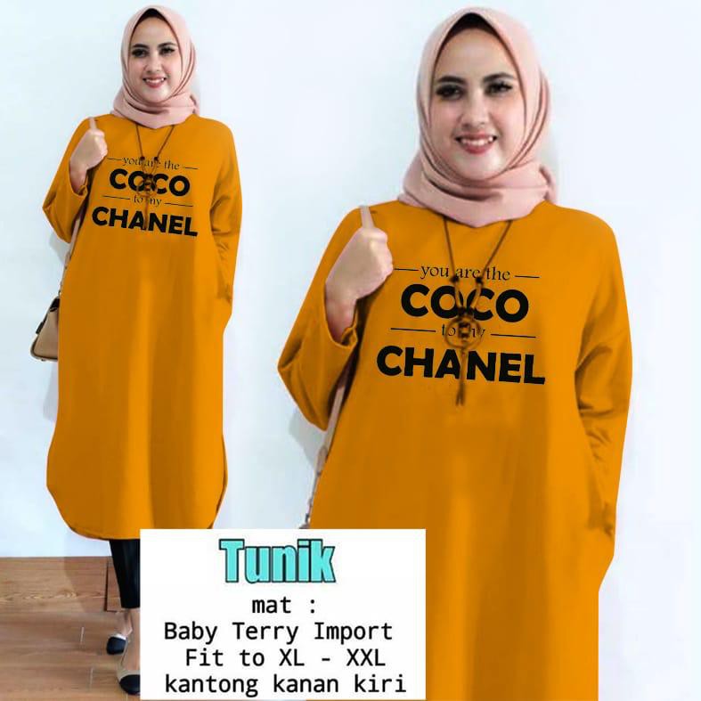 TUNIK COCO / TUNIK MAMACHI / TUNIK POLOS/ TUNIK CEWEK / TUNIK PANJANG / TUNIK KEKINIAN / TUNIK TOP