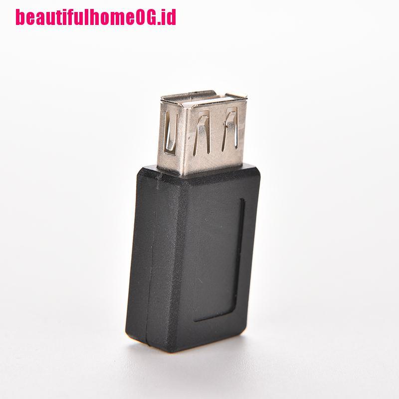 Adapter Konverter Data Usb 2.0 A Female Ke Micro Usb B 5 Pin Female