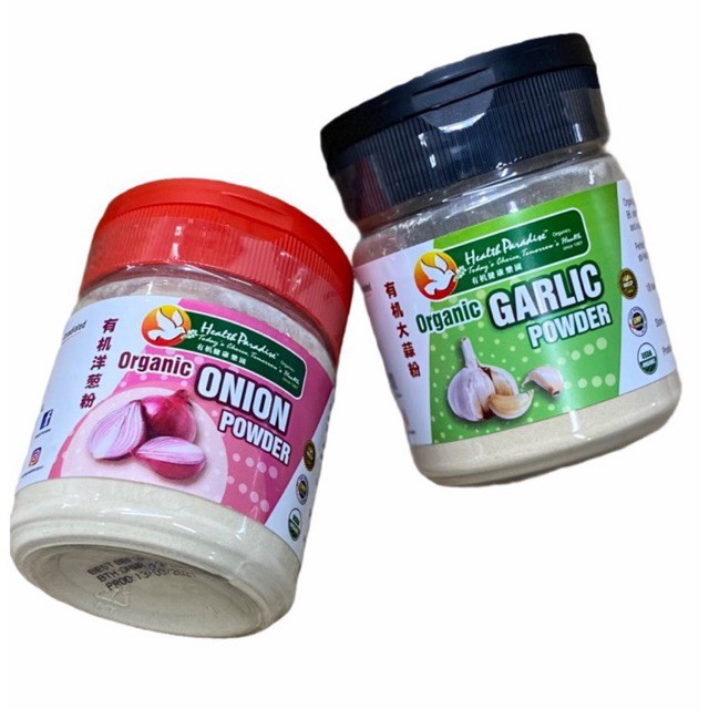 Health Paradise Organic Onion Garlic Powder / Bubuk Bawang Organik