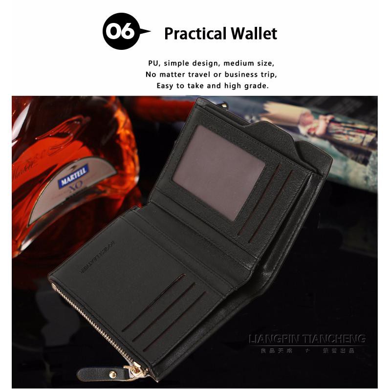 Dompet Kulit Pria - BOGESI836 - Black