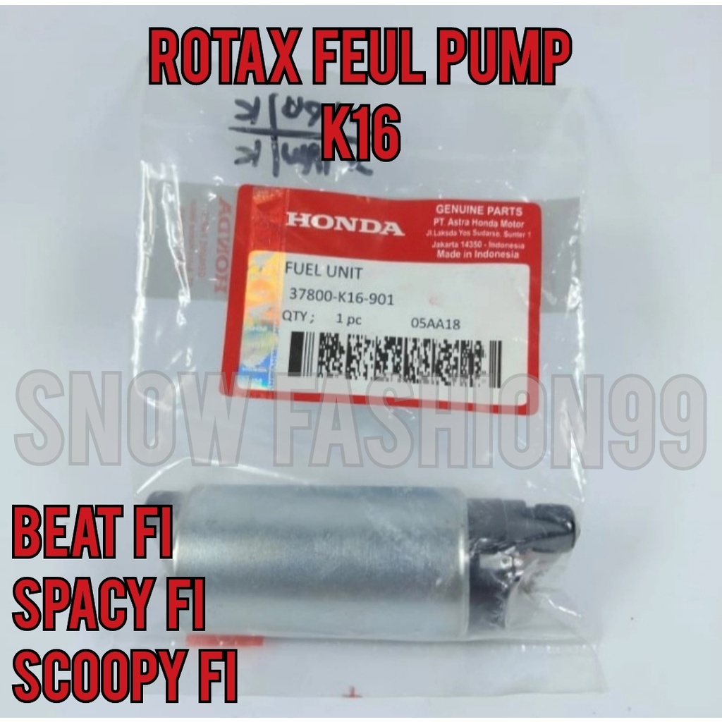 ROTAK INJEKSI K16 HONDA BEAT FI,SCOOPY FI,SPACY FI,VARIO 110 FI KUALITAS ORIGINAL