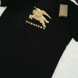 T SHIRT BURBERRY  LOGO KAOS BRANDED BAJU  BRANDED PRIA  