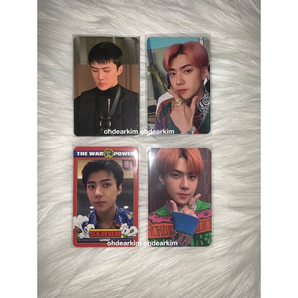 Sehun Photocard (PC) from Welkit 2021, EXO & EXO-SC Album WAL 1BV