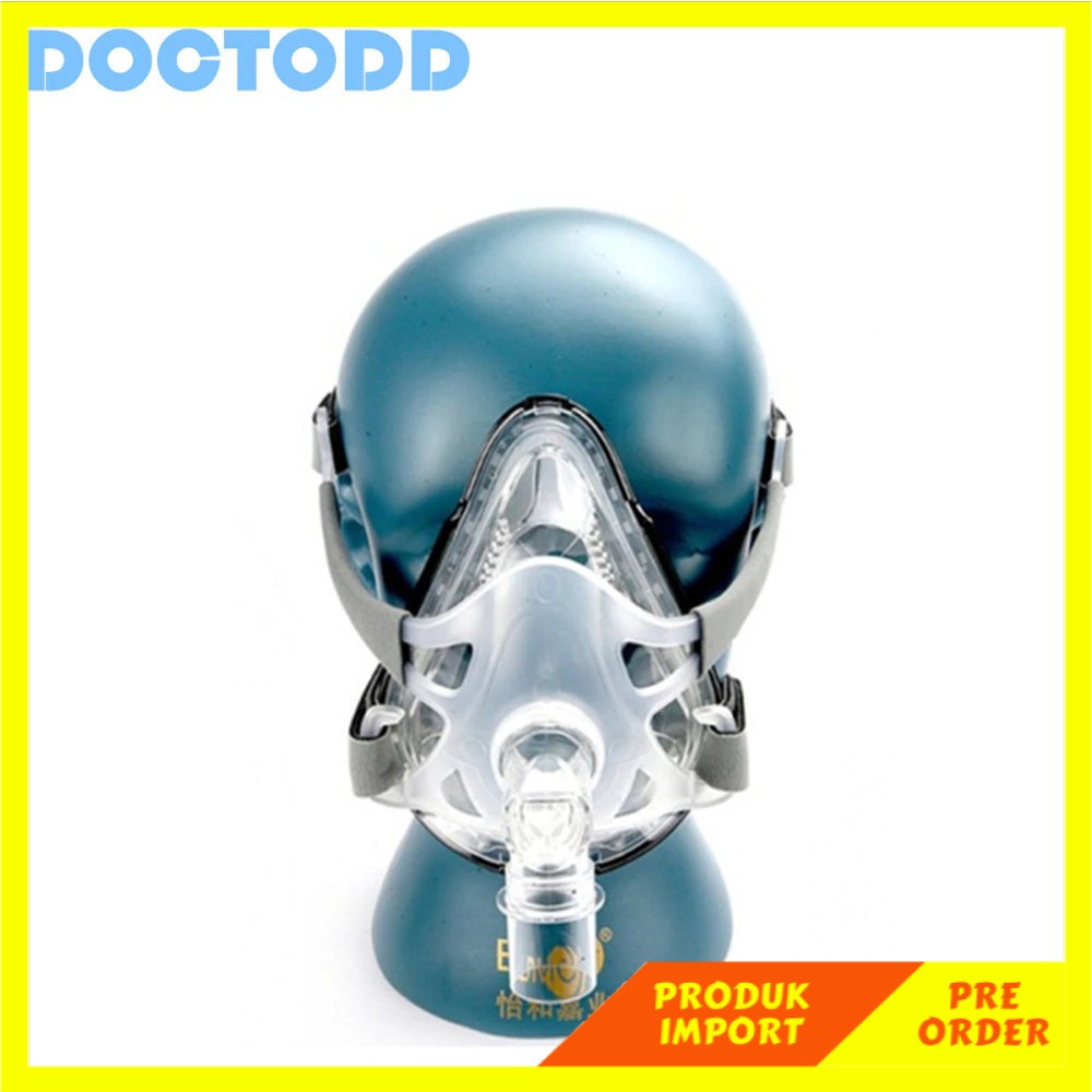 PRODUK PO DOCTODD F1A Full Face Mask CPAP APAP BiPAP Full Face Mask SML Cushions COPD Snoring