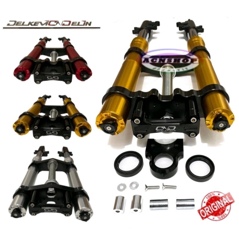 UPSIDE DOWN USD SHOCK DEPAN DELKEVIC VIXION OLD RX KING VIXION NEW TIGER ORIGINAL