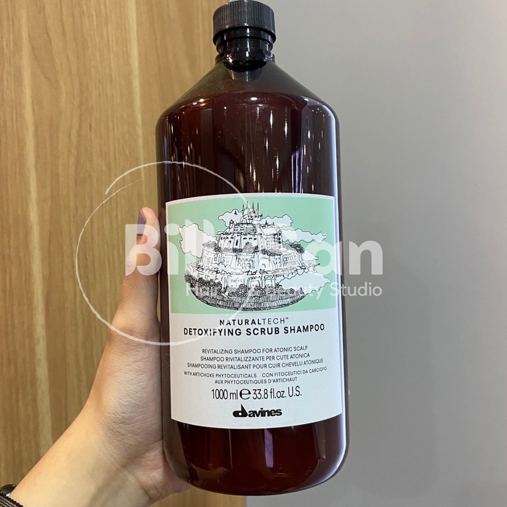 

Davines DETOXIFYING Scrub Shampoo 1000ml. Detox Rambut scalp kepala