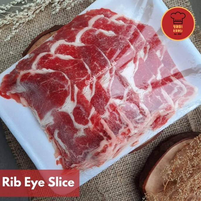 

Ktj102 - Daging Sapi Grill Beef Rib Eye Slice Lowfat Shabu-Shabu 250 G Yolavatika12