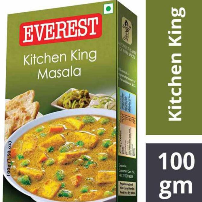 

paling diminati] Kitchen King Masala Everest 100g/Instan/Bumbu Rempah Import/Vegetarian