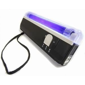 Money Detector Lampu Uang Palsu Alat Pengecek Uang Kasir Toko Portable