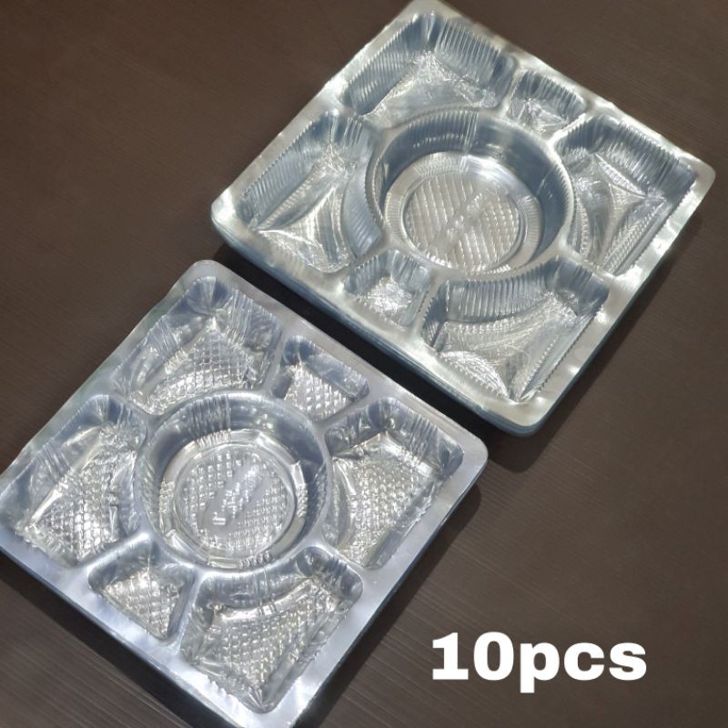 Mika Kotak Dus Nasi 20x20 Sekat 7 ( 10pcs )
