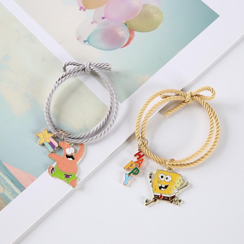 Gelang Pasangan Astronot Kartun Gelang Tali Bintang Besar Rainbow Pie Perhiasan Fashion Pelangi Yang Cantik