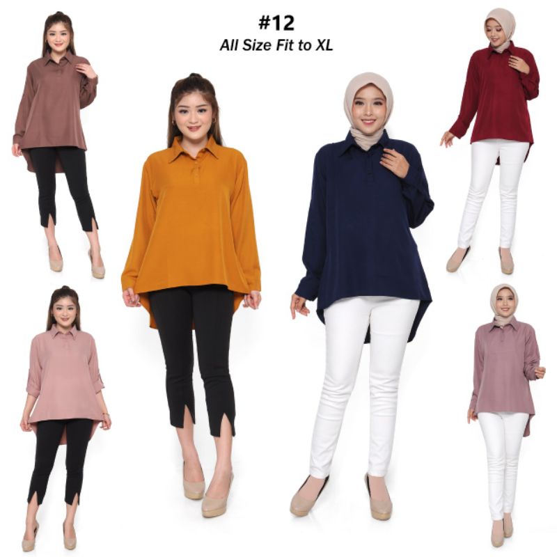 SHAKILA BLOUSE ATASAN GIOVANY SHIRT