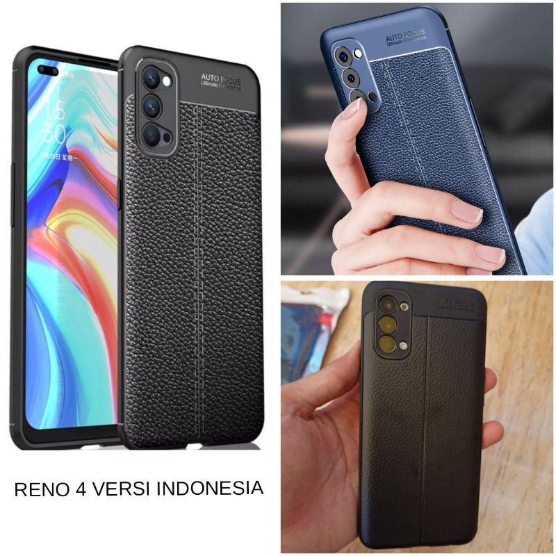 Casing Softcase Oppo Reno 4 Versi Indonesia Soft Back Case