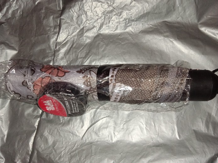 Cod Payung Lipat Motif Bunga Kotak Murah