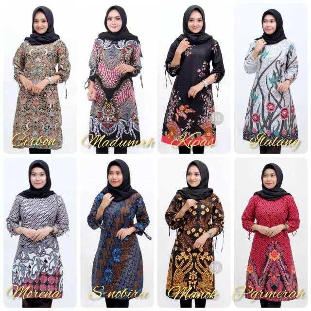 Agen Terlaris Serut Genes Jelita Tunic Navbor Yelbor Whitbor Creambor Tunik Batik Modern Hrb030 Dolbi Dob OwemRVtErpZ0n