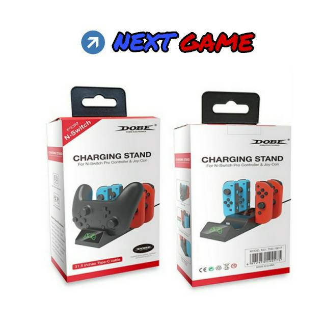 Dobe Charging Stand Pro Controller and Joycon for Nintendo Switch