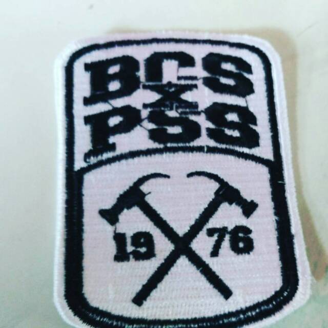 Patch emblem bordir bcs pss sleman