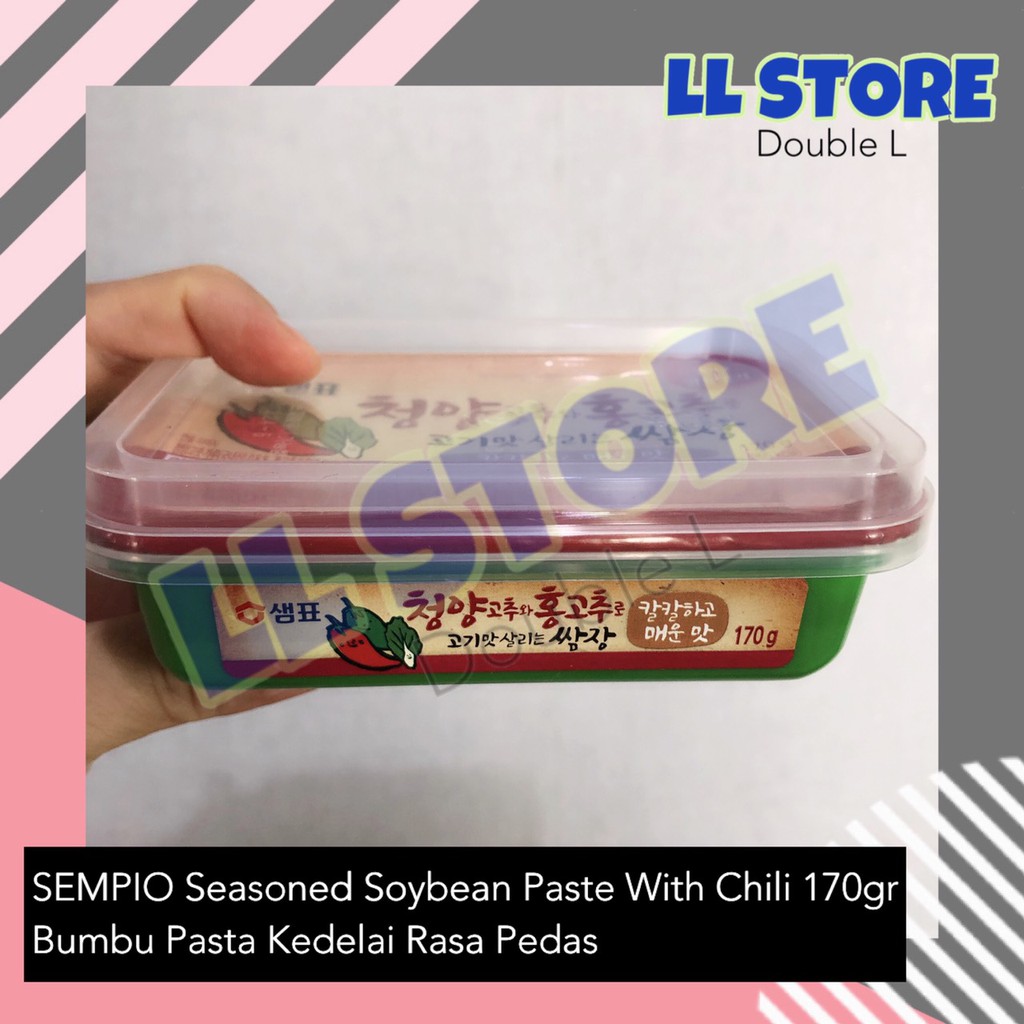 

SEMPIO Seasoned Soybean Paste With Chili 170 gram | Ssamjang