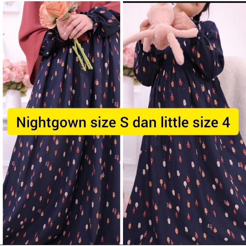 DITSY APRIL 2022 TREE MIDNIGHT SIZE S DAN LITTLE MIDNIGHT SIZE 4