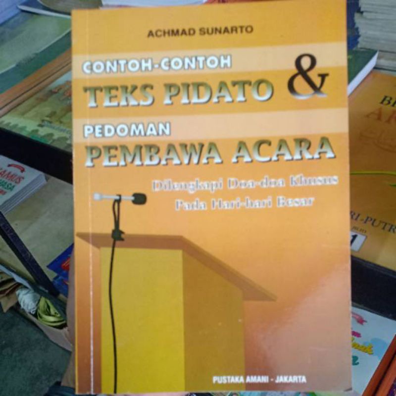 Contoh Contoh Teks Pidato Pedoman Pembawa Acara