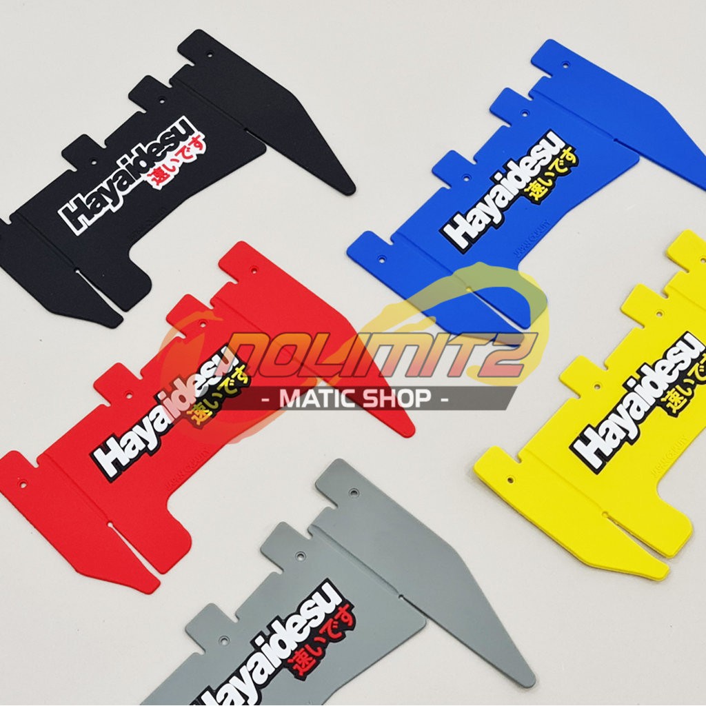 Mud Flap Hayaidesu Karet Penahan Lumpur Honda Vario 125 150 2018