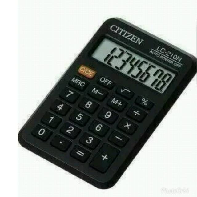 

Kalkulator Citizen Kecil LC 210 N