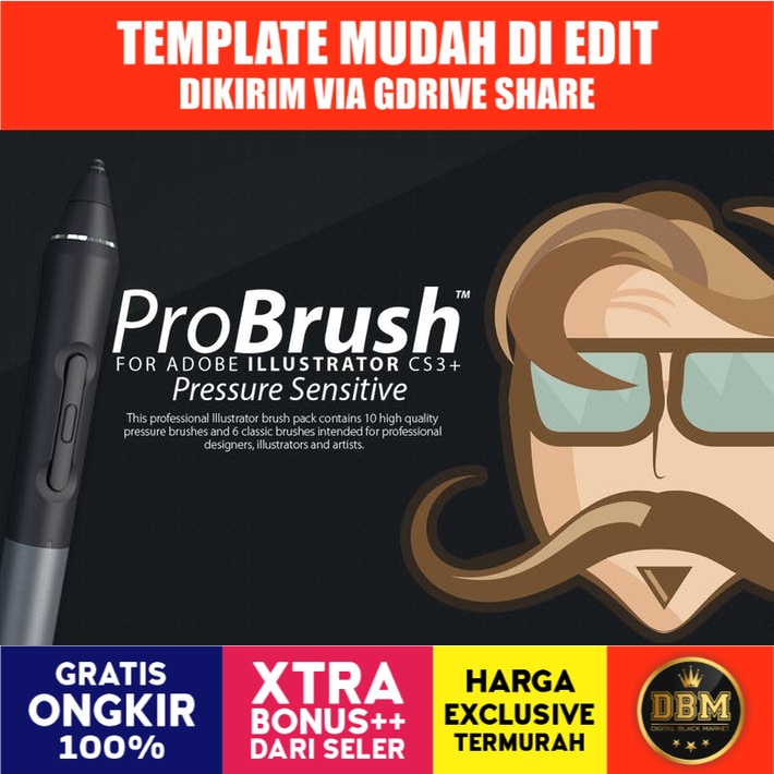 Probrush Pressure Sensitive