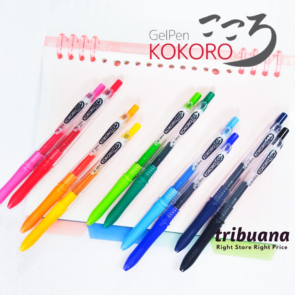 

Pen Gel Kokoro - Zebra Kokoro Colour 0.5 mm