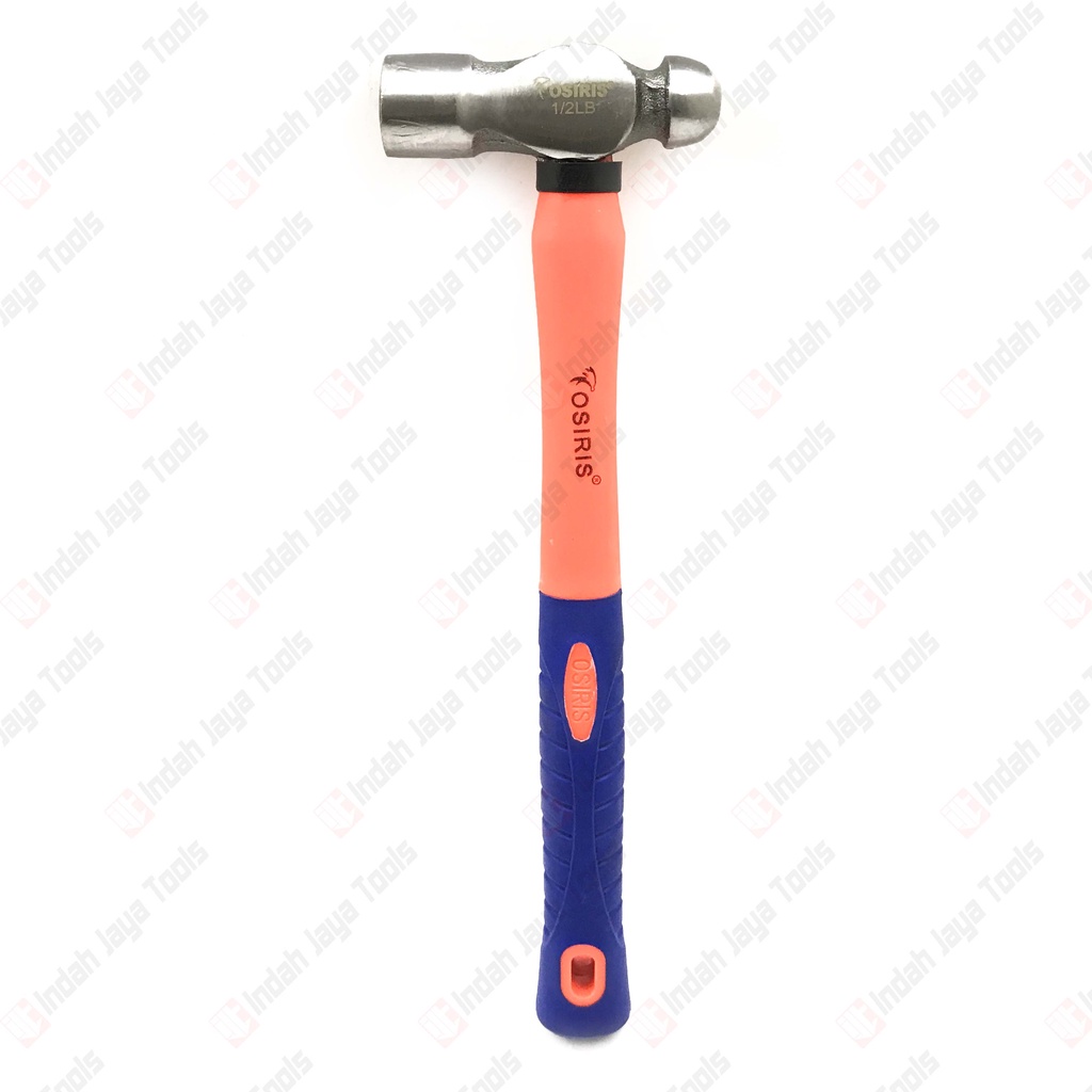 OSIRIS Palu Konde Gagang Fiber 1/2 LB 8 oz Martil Bulat Hammer