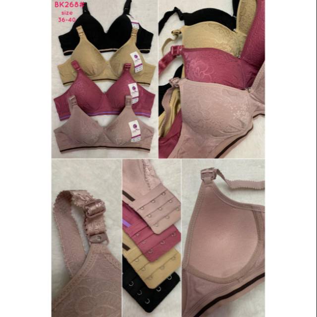 Bra sport tanpa kawat busa tipis 268 chelyne