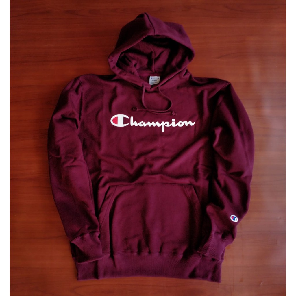 SWEATER HOODIE CHAMPION SCRIPT SISA EXPORT (UNISEX)