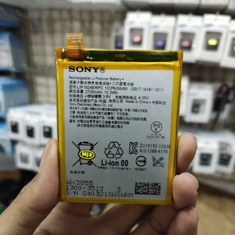 Baterai Batre Sony Experia X PERFOMANCE S0-04H SO04H  SOV33 SO04H 502SO F8131 F8132 XP LIP1624ERPC F