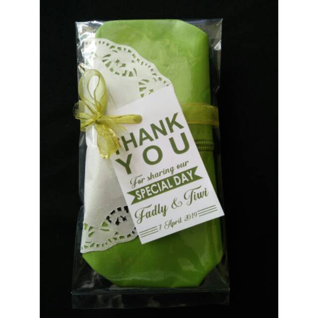 Souvenir Nikahan Sovenir Cinderamata Tas Kosmetik