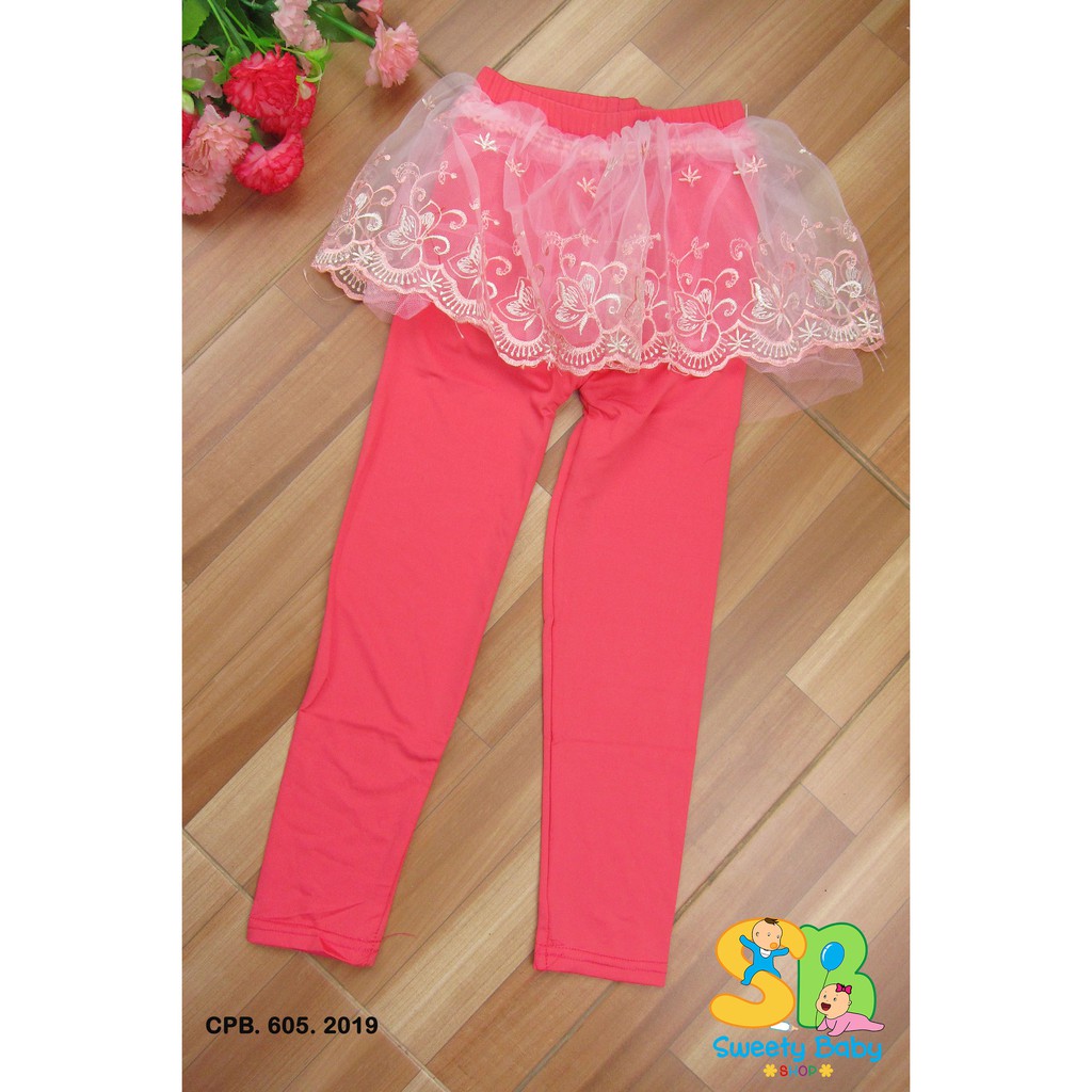 Celana Legging Rok Anak Perempuan /  Celana Rok Legging Anak Cewek   2 -5 thn