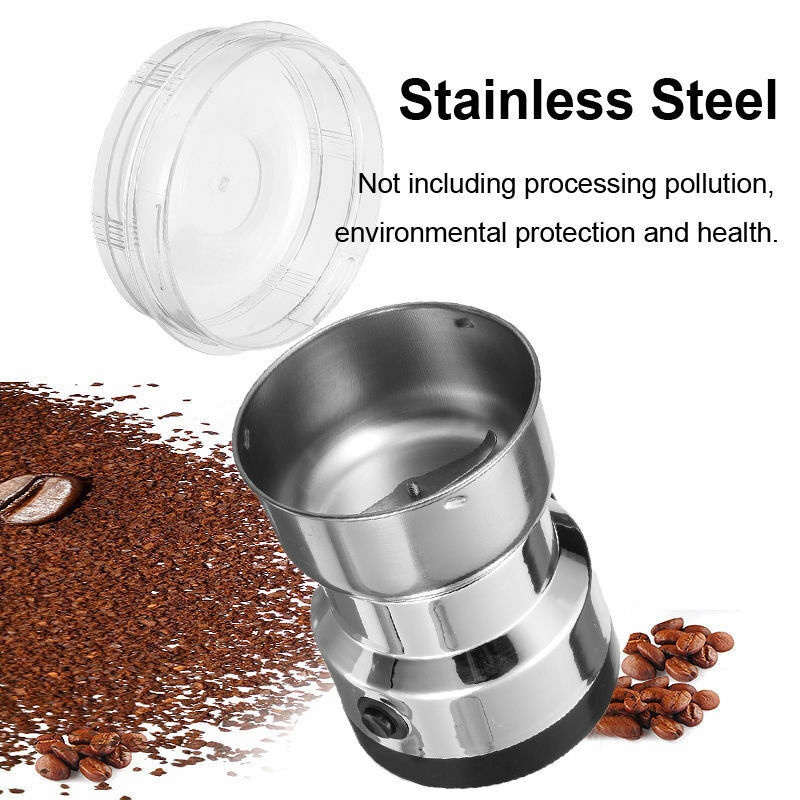 Alat Giling Kopi Listrik Bahan Stainless Steel - Penggiling Kopi - Grinder Kopi Elektrik - Kopi Grin