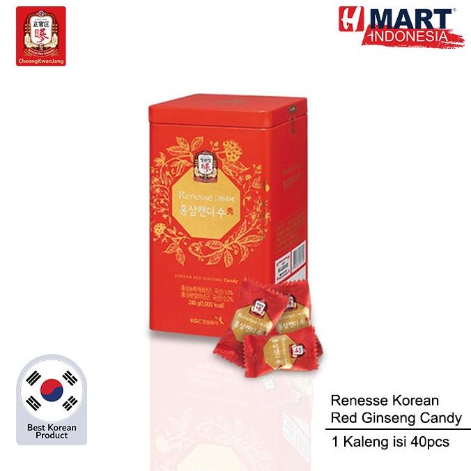 

CheongKwanJang - Renesse Real Red Ginseng Candy - Permen Ginseng Korea