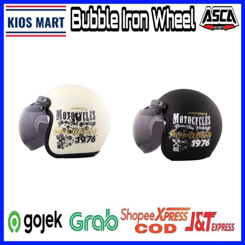 Asca Helm Bogo Bubble Iron Wheel