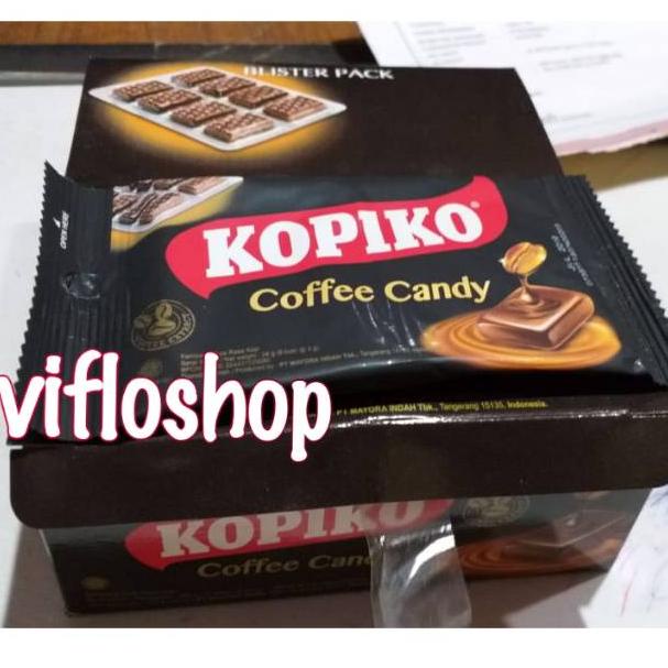 

[KODE W5] Permen Kopiko Blister Pack / Kopiko kemasan Blister (12 x 24 gram)