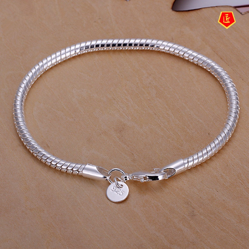 [Ready Stock]Fashion Personality Silver Bracelet