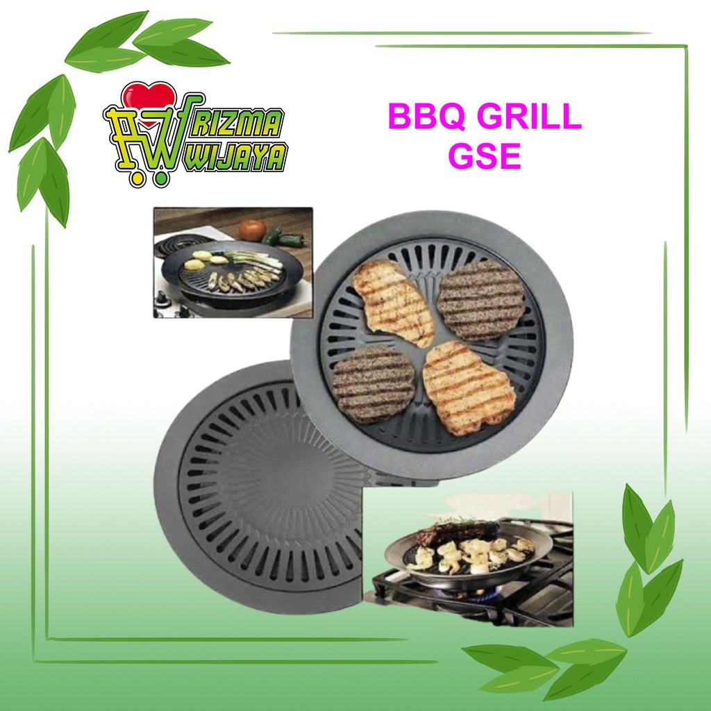 GSE BBQ GRILL PLATE 32cm / PANGGANGAN / PEMANGGANG BULAT / GRILL