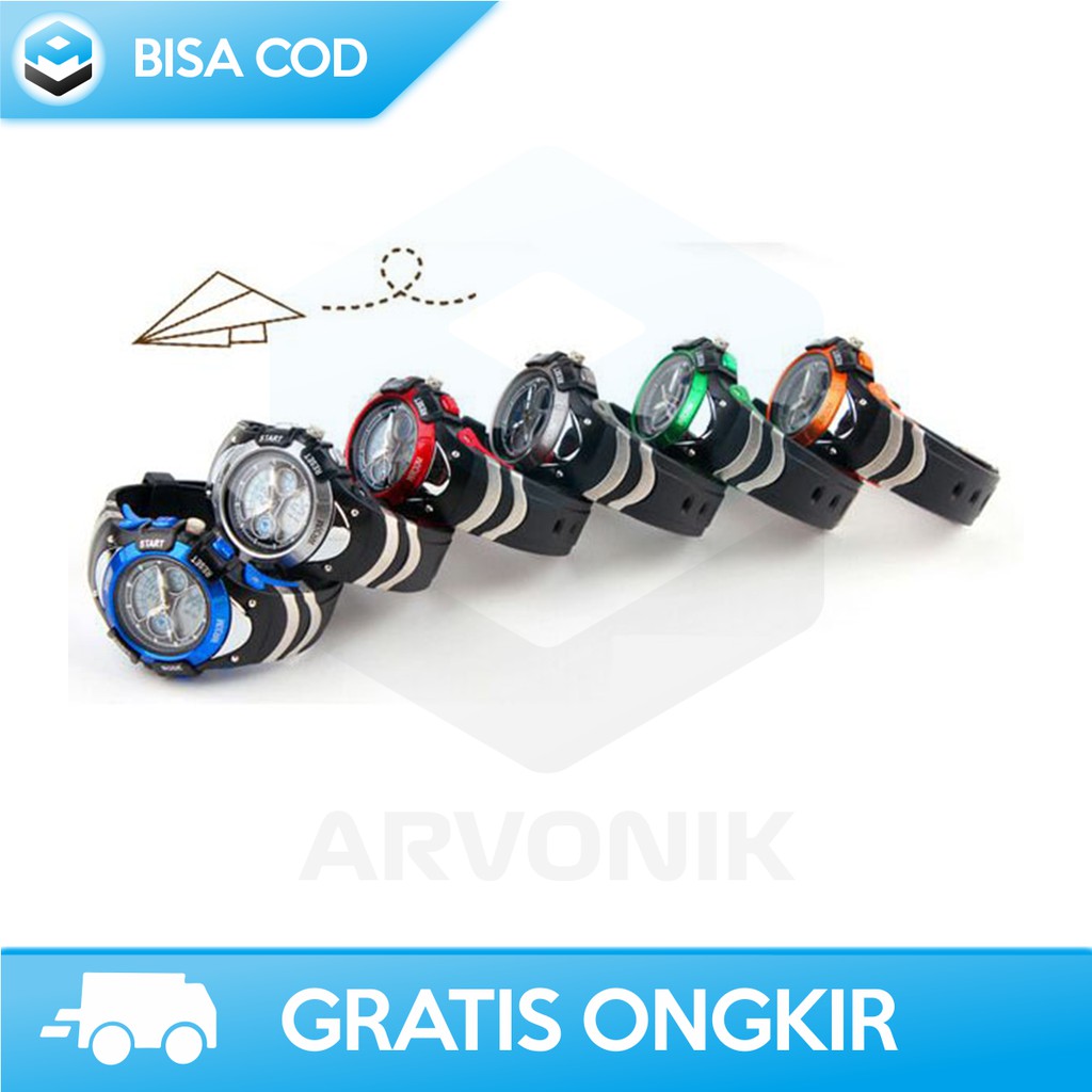 JAM TANGAN ANAK LAKI LAKI ANTI AIR SPORT SKMEI AD0998 - JAM TANGAN SPORTY PRIA ORI MURAH