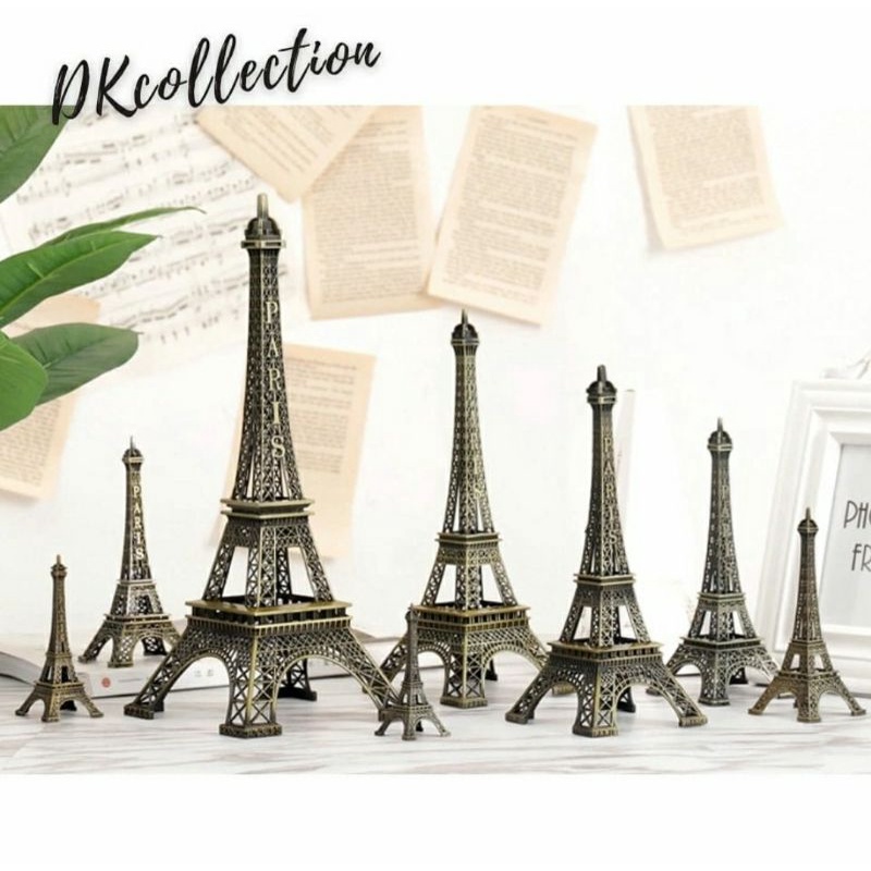 Miniatur menara eiffel 32cm miniatur eiffel tower 32 cm