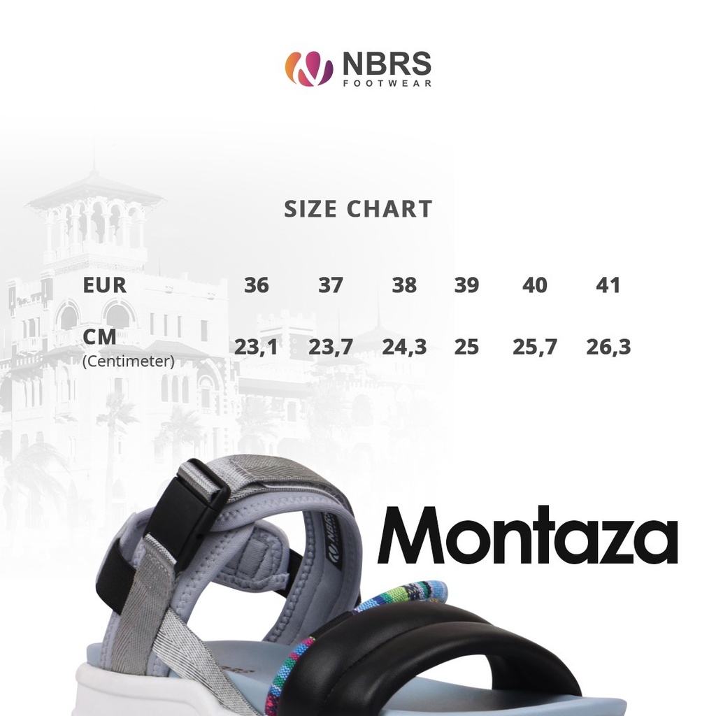 Nibras Footwear Montaza Sepatu Sandal Casual Outfit Pria Wanita