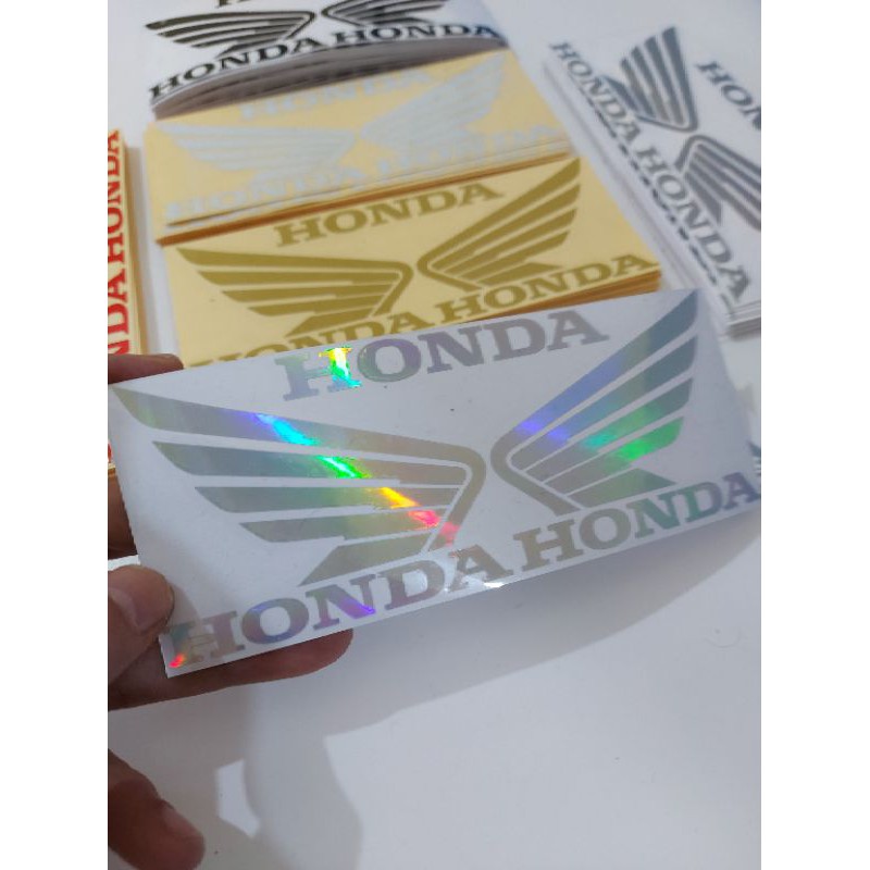 STICKER SAYAP HONDA WING CUTTING