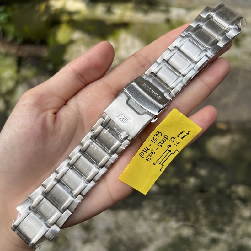 STRAP TALI JAM TANGAN CASIO ORIGINAL EF-500D band EF 500D